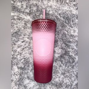 Pink ombré Starbucks Cup